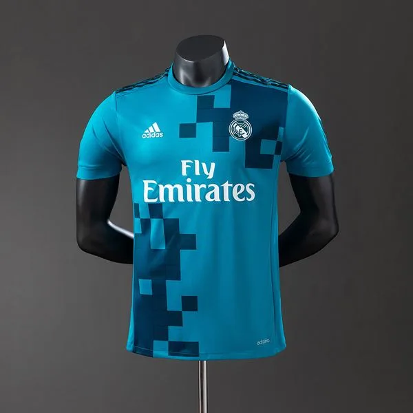 Camiseta de fútbol Real Madrid 2017/18 TERCERA MANGA CORTA VERSION JUGADOR